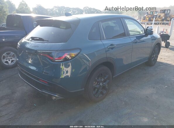 3CZRZ2H54RM750014 2024 HONDA HR-V Blue Tył prawy