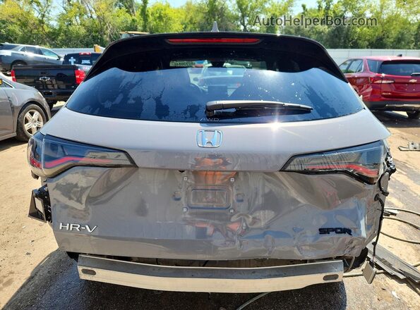 3CZRZ2H54RM786043 2024 HONDA HR-V Gray Вид ззаду