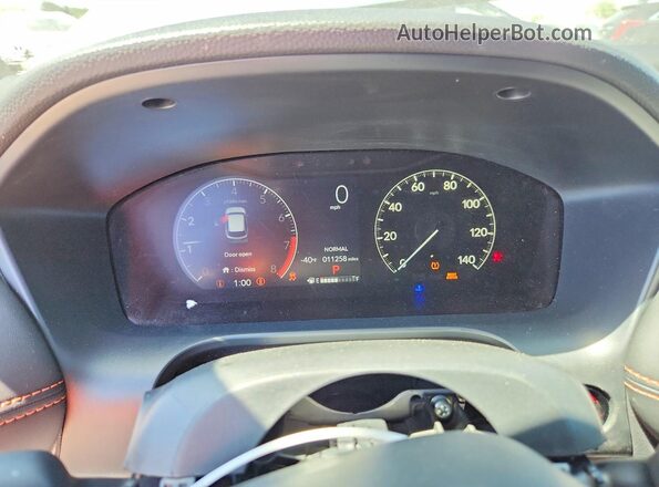 3CZRZ2H54SM732196 2025 HONDA HR-V Teal Vista del cuadro de instrumentos
