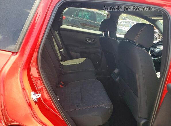 3CZRZ2H54TM734077 2026 HONDA HR-V Red Vista interior trasera