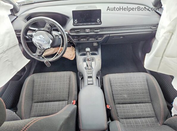 3CZRZ2H55PM716144 2023 HONDA HR-V Gray Dashboard view