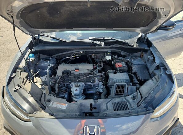 3CZRZ2H55RM702649 2024 HONDA HR-V Blue ძრავის განყოფილების ხედი