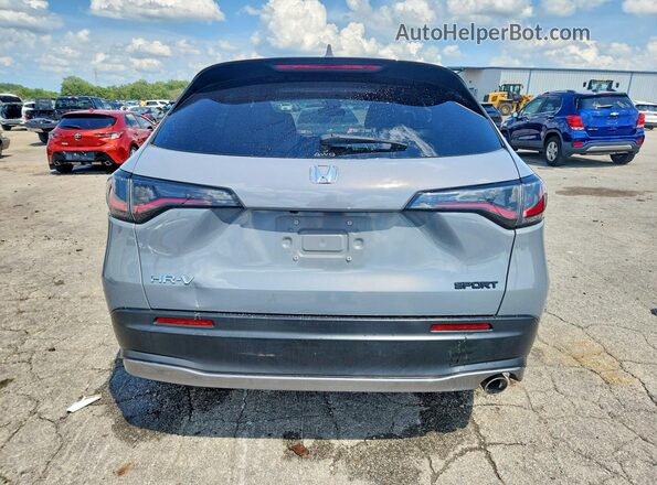 3CZRZ2H55RM702649 2024 HONDA HR-V Blue უკანა ხედი