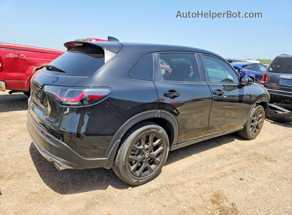 3CZRZ2H55RM702683 2024 HONDA HR-V Black Задня права чверть