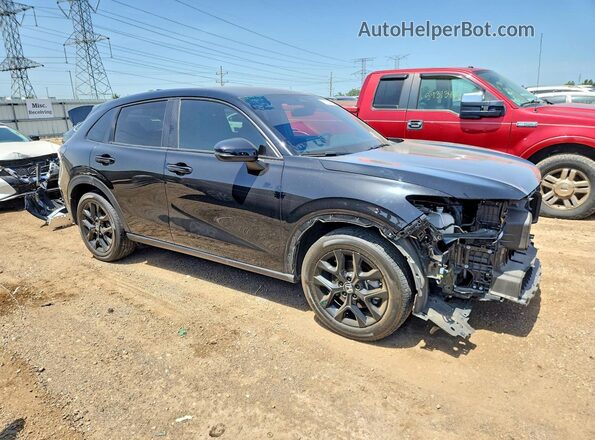 3CZRZ2H55RM702683 2024 HONDA HR-V Black Передня права чверть