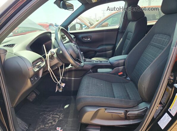 3CZRZ2H55RM702683 2024 HONDA HR-V Black Вид салону спереду