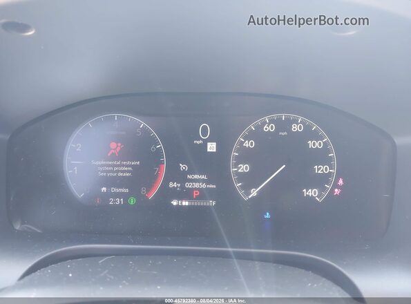 3CZRZ2H55RM784897 2024 HONDA HR-V White Widok tylnych siedzeń