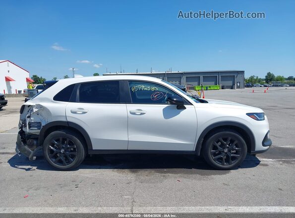 3CZRZ2H55RM784897 2024 HONDA HR-V White Widok wnętrza z tyłu