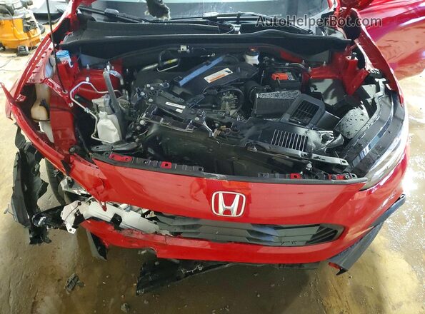 3CZRZ2H55SM785375 2025 HONDA HR-V Red Widok komory silnika