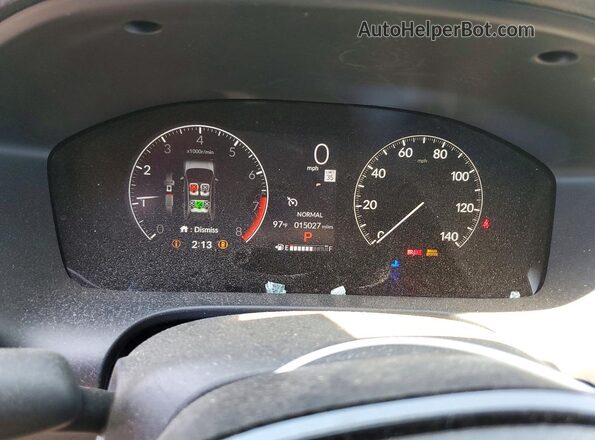 3CZRZ2H55TM746268 2026 HONDA HR-V Gray Սարքավորումների վահանակի տեսք