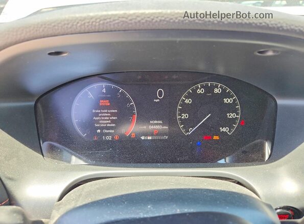 3CZRZ2H56RM703468 2024 HONDA HR-V Silver Widok zestawu wskaźników