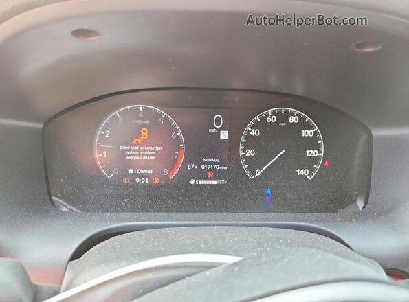 3CZRZ2H56RM747227 2024 HONDA HR-V Серый Вид щитка приборов