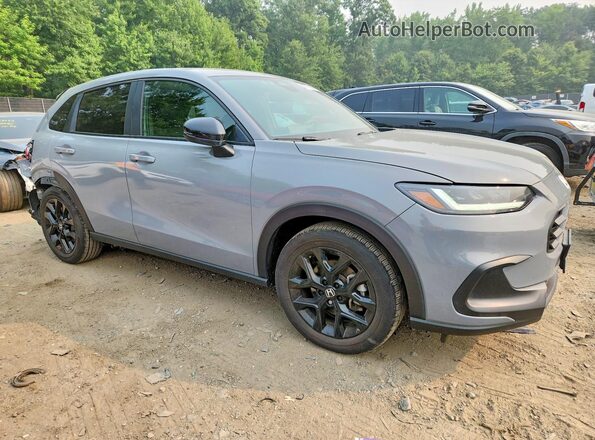 3CZRZ2H56RM747227 2024 HONDA HR-V Серый Передняя правая четверть