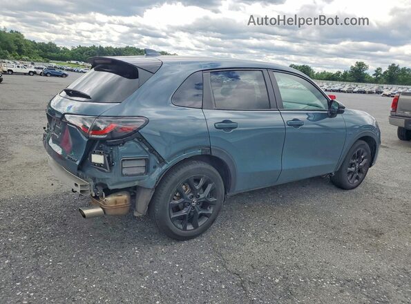 3CZRZ2H56SM737982 2025 HONDA HR-V Бирюзовый Задняя правая четверть