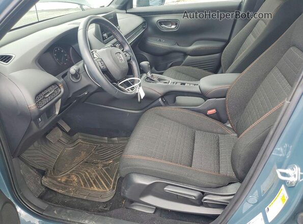 3CZRZ2H56SM737982 2025 HONDA HR-V Бирюзовый Вид салона спереди