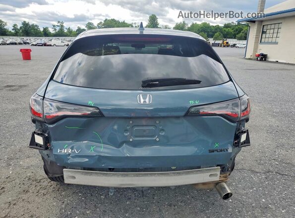 3CZRZ2H56SM737982 2025 HONDA HR-V Бирюзовый Вид сзади