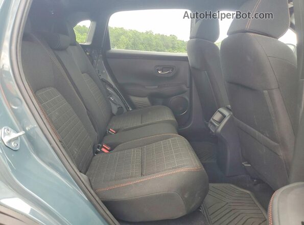 3CZRZ2H56SM737982 2025 HONDA HR-V Бирюзовый Вид задней части салона