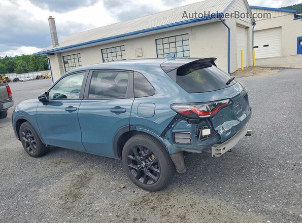3CZRZ2H56SM737982 2025 HONDA HR-V Бирюзовый Задняя левая четверть