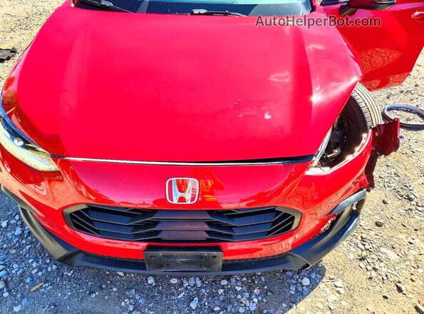 3CZRZ2H57RM705164 2024 HONDA HR-V Red Engine compartment view
