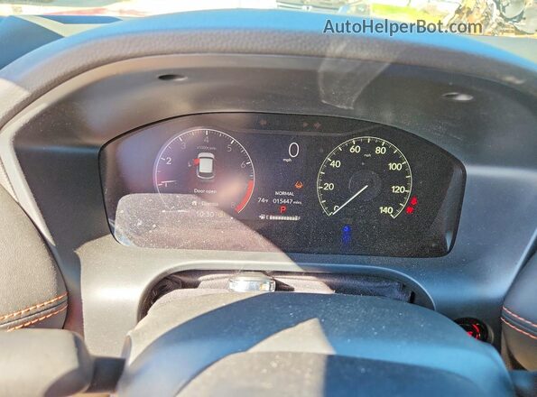 3CZRZ2H57RM705164 2024 HONDA HR-V Red Instrument cluster view