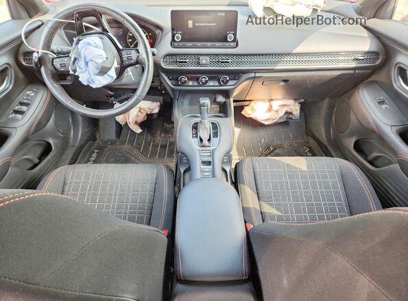 3CZRZ2H57RM705164 2024 HONDA HR-V Red Dashboard view