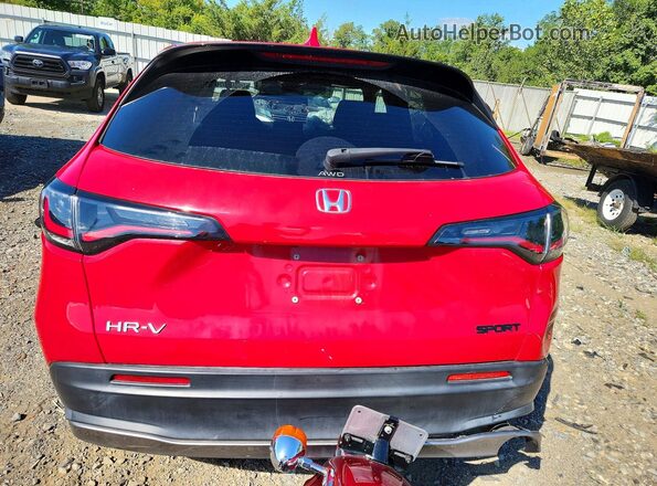 3CZRZ2H57RM705164 2024 HONDA HR-V Red Rear view