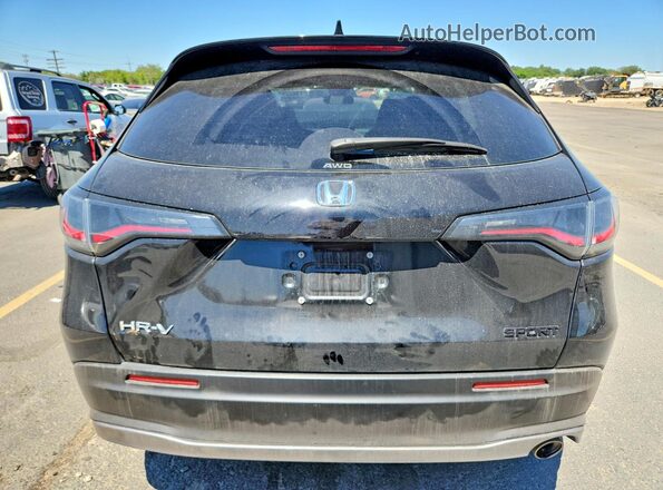 3CZRZ2H57SM725520 2025 HONDA HR-V Black Rear view