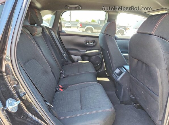 3CZRZ2H57SM725520 2025 HONDA HR-V Black Rear interior view