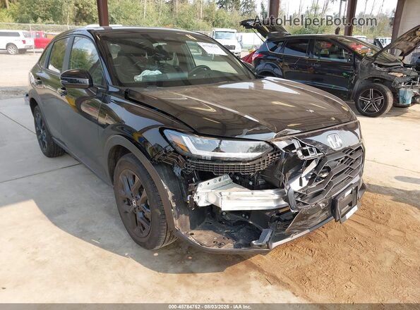 3CZRZ2H58RM732812 2024 HONDA HR-V Black Вид спереду