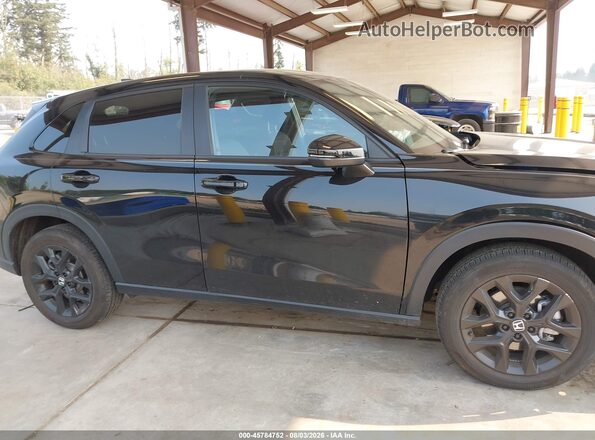 3CZRZ2H58RM732812 2024 HONDA HR-V Black Панорамний вид салону 360°
