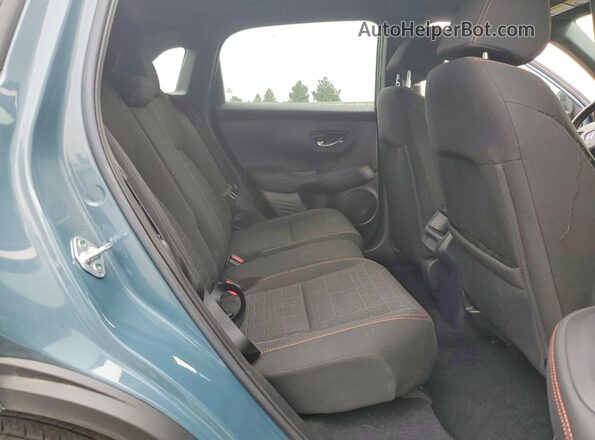 3CZRZ2H58RM738576 2024 HONDA HR-V Blue Vista de los asientos traseros