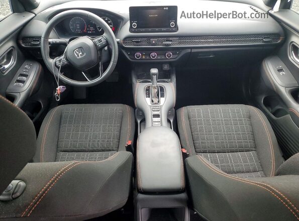 3CZRZ2H58RM738576 2024 HONDA HR-V Blue Vista del salpicadero