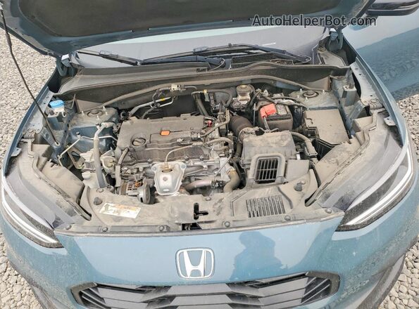 3CZRZ2H58RM738576 2024 HONDA HR-V Blue Vista interior trasera