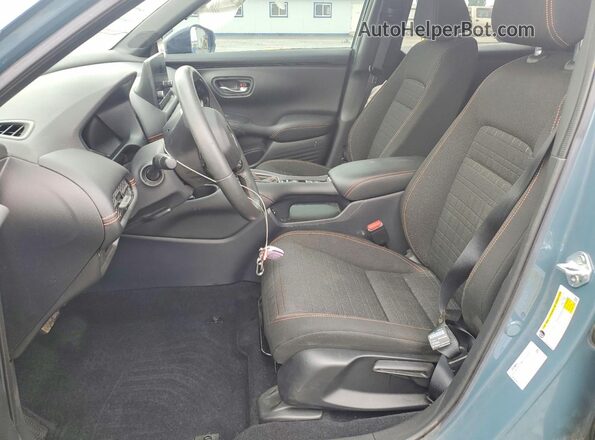 3CZRZ2H58RM738576 2024 HONDA HR-V Blue Vista interior delantera