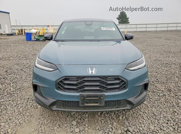 3CZRZ2H58RM738576 2024 HONDA HR-V Blue Vista frontal