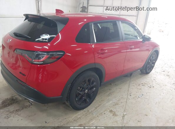 3CZRZ2H58RM749464 2024 HONDA HR-V Red Հետևի աջ