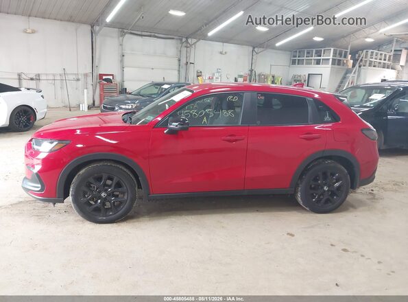3CZRZ2H58RM749464 2024 HONDA HR-V Red Սալոնի 360 աստիճան տեսք