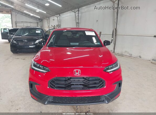 3CZRZ2H58RM749464 2024 HONDA HR-V Red Սարքավորումների վահանակի տեսք