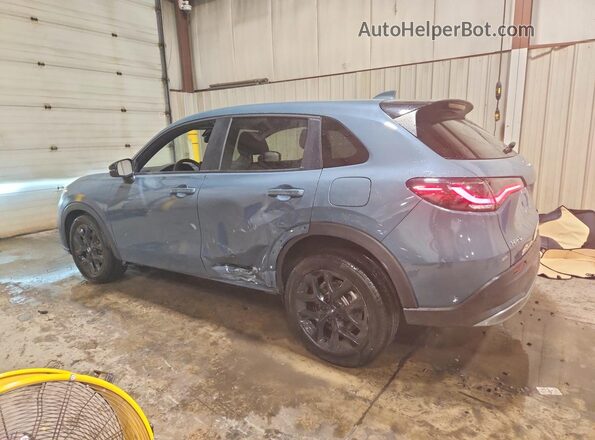 3CZRZ2H58RM765759 2024 HONDA HR-V Blue Trasero izquierdo