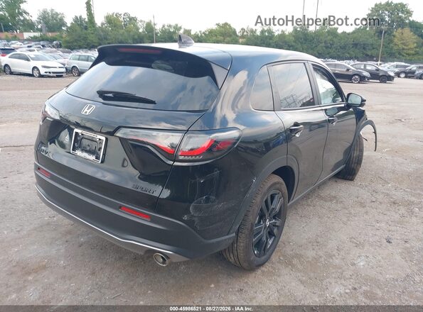 3CZRZ2H58TM748550 2026 HONDA HR-V Black უკანა მარჯვენა