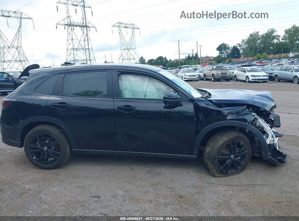 3CZRZ2H58TM748550 2026 HONDA HR-V Black სალონის 360-გრადუსიანი ხედი