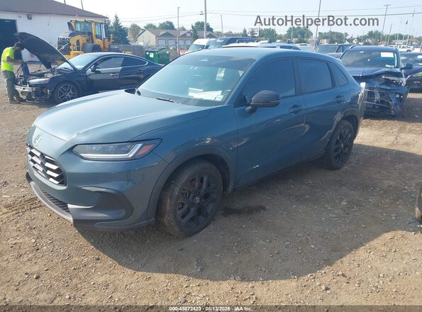 3CZRZ2H59PM704823 2023 HONDA HR-V Gray Առջևի ձախ երեք քառորդ տեսարան