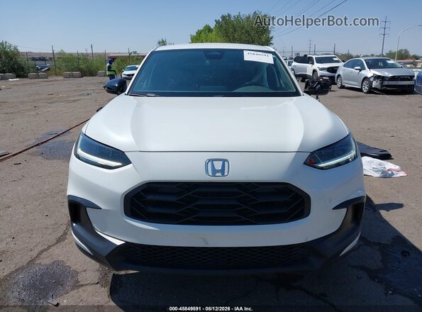 3CZRZ2H59RM750820 2024 HONDA HR-V White Вид щитка приладів