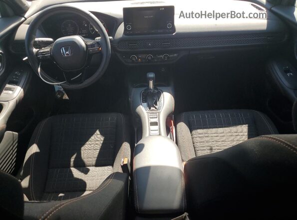 3CZRZ2H59SM700280 2025 HONDA HR-V Black Dashboard view