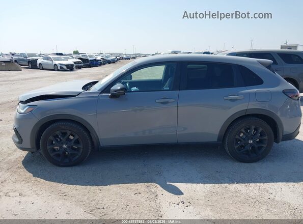 3CZRZ2H5XPM714390 2023 HONDA HR-V Gray 