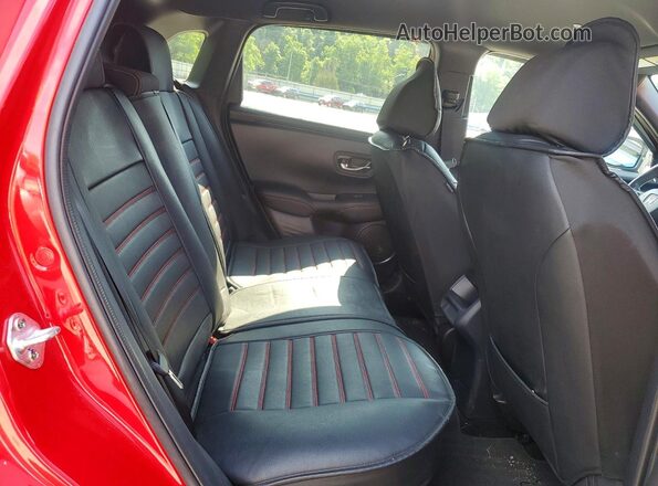 3CZRZ2H5XPM715328 2023 HONDA HR-V Red უკანა სალონის ხედი