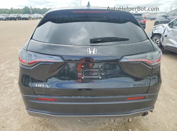 3CZRZ2H5XRM711671 2024 HONDA HR-V Black უკანა ხედი
