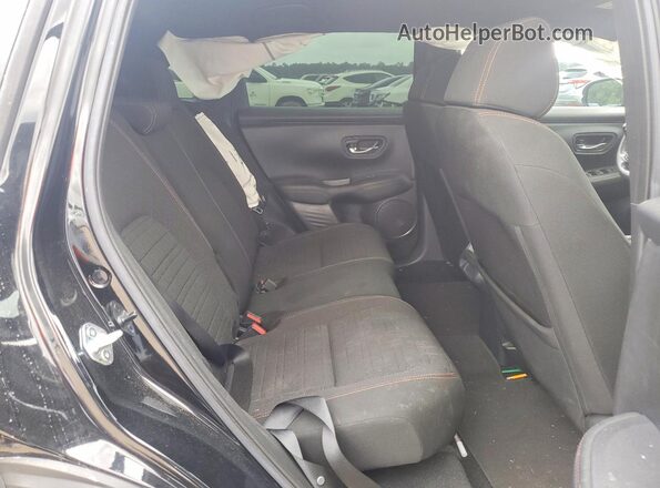 3CZRZ2H5XRM711671 2024 HONDA HR-V Black უკანა სალონის ხედი
