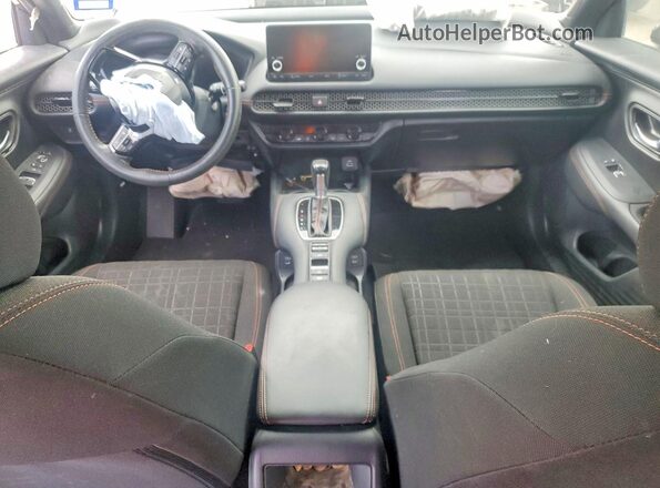3CZRZ2H5XRM711671 2024 HONDA HR-V Black წინა პანელის ხედი