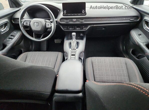 3CZRZ2H5XRM729166 2024 HONDA HR-V Black Dashboard view